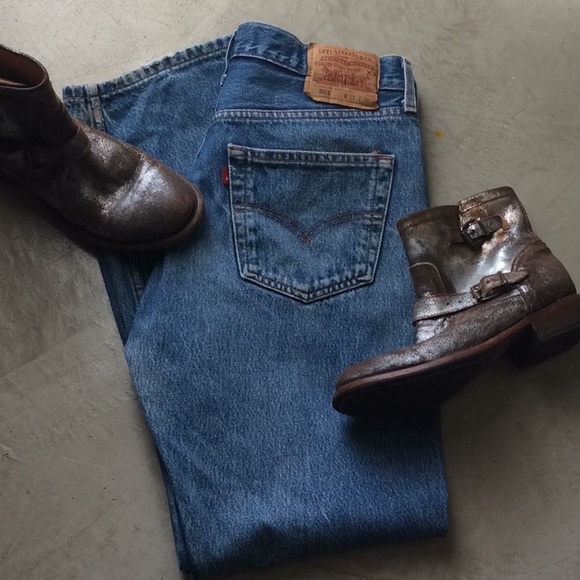 Vintage 80-90's Levis 501 jeans. Amazing color! - Picture 8 of 8